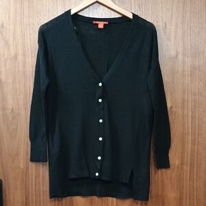 3/$15 Joe Fresh Black Cardigan S